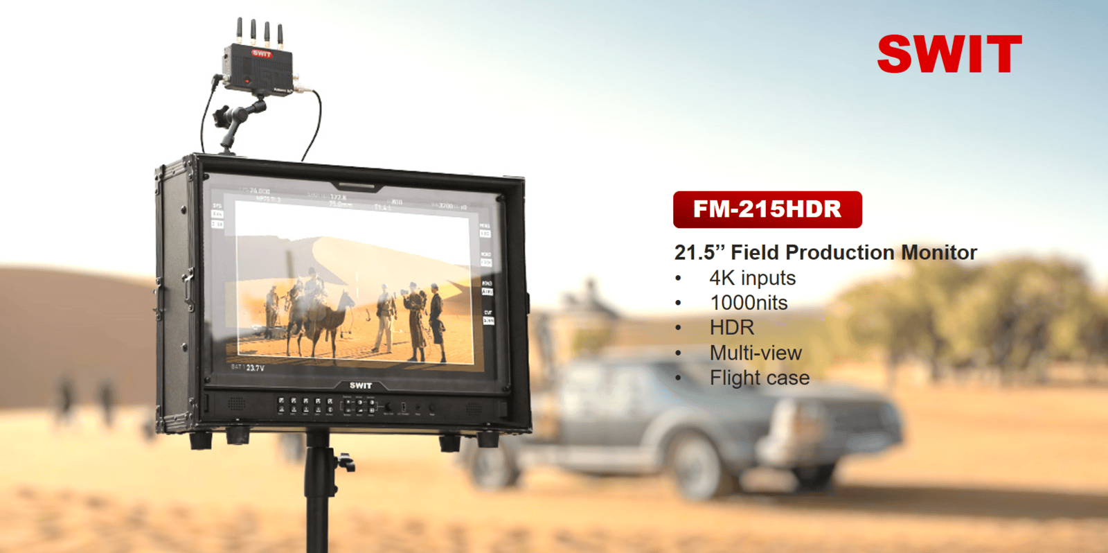 One is Worth Four: FM-215HDR QD-LED Field Monitor